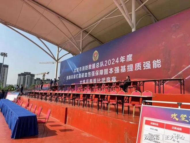 正大中心消防隊參加北京市消防系統(tǒng)比武競賽頑強(qiáng)拼搏斬獲佳績！(圖1)